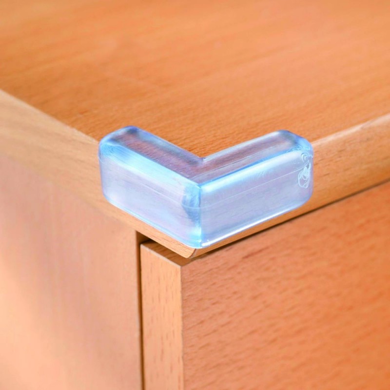 PROTÈGE COINS TRANSPARENT Table Meuble Etagère Angle Protection