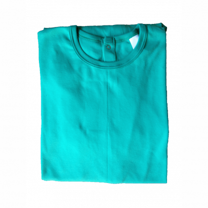 Chemise malade coton homme vert