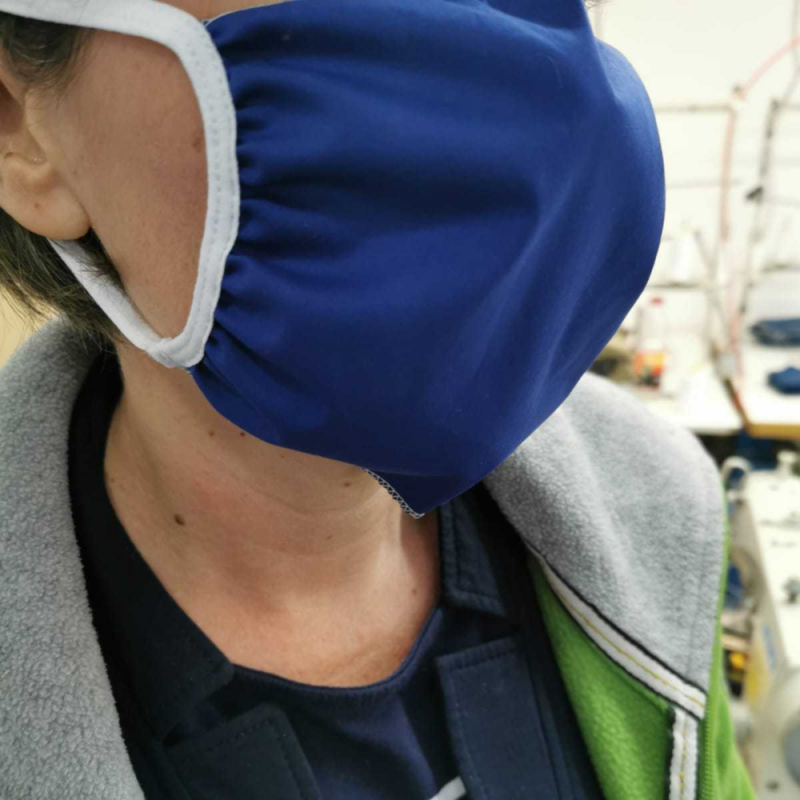 Masque tissu suisse réutilisable et lavable à 60 degrés