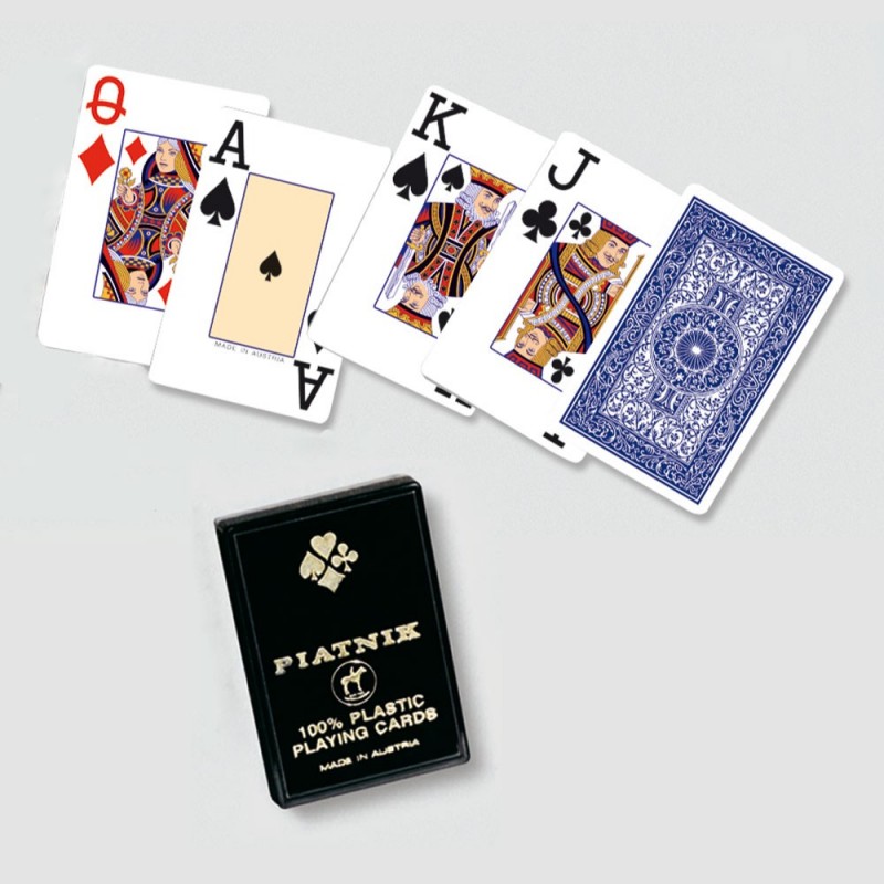Cartes de jeu - Plastifié - 2 Ensembles, Jeux