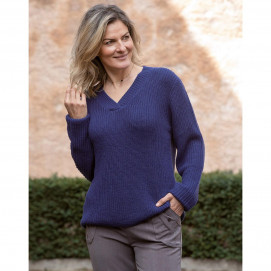 Pull maille 2 coloris T.38 à 56