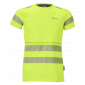 Tee-shirt rafraîchissant Haute visibilité jaune - avant
