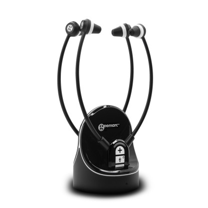 Duo casques TV stéthoscopiques amplifiés - CL7370-2