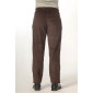 Pantalon velours 38 au 64 marron dos