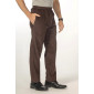 Pantalon velours 38 au 64 marron profil