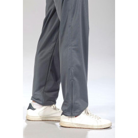 Pantalon jogging polyester du 38 au 60 - Gris profil détail