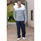 Pantalon jogging polyester du 38 au 60 - Marine tenue